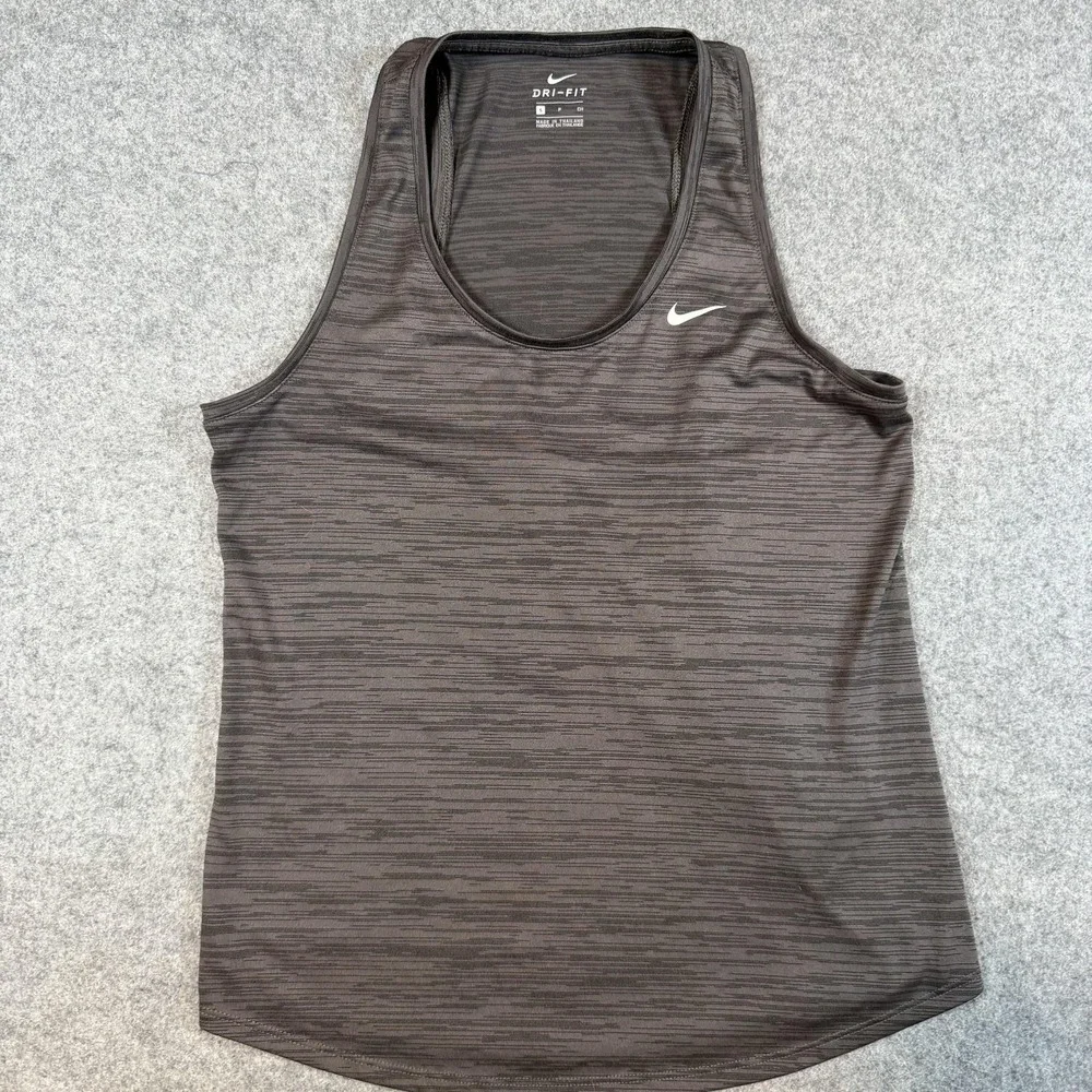 Nike Dri-FIT Shirt Lot 3 Mens Small Black Gray Tank Tee Long Sleeve Running - Picture 2 of 11
